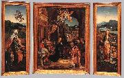 BEER, Jan de Triptych  hu255 oil